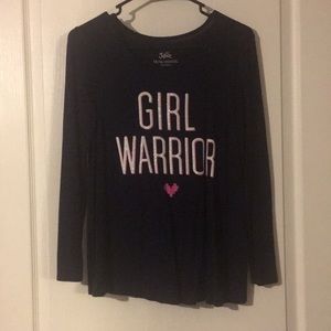 Justice  long sleeve shirt